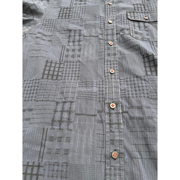 Tommy Bahama Jeans Mens Button Down Shirt Medium Island Modern Fit - Picture 5 of 16